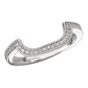 diamond-arched-wedding-band