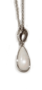 LaPearlite Tear Drop Pendant